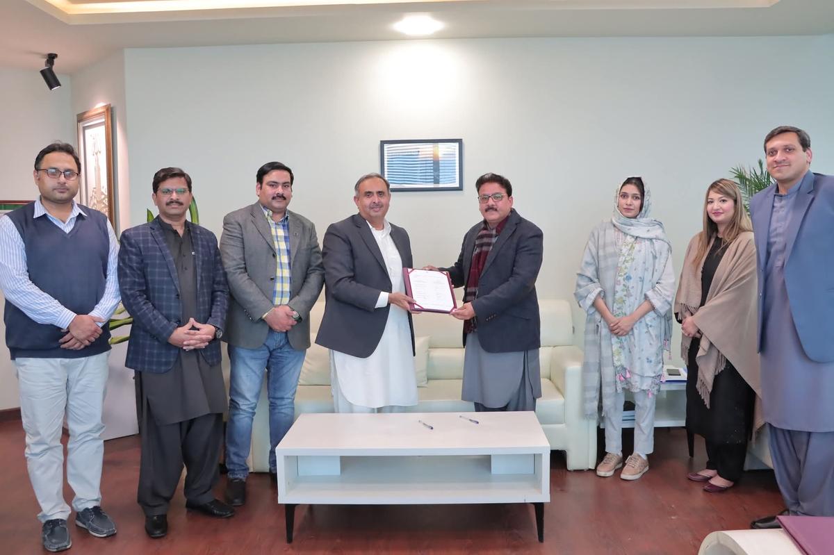 MOU signing ceremony with partner institutions